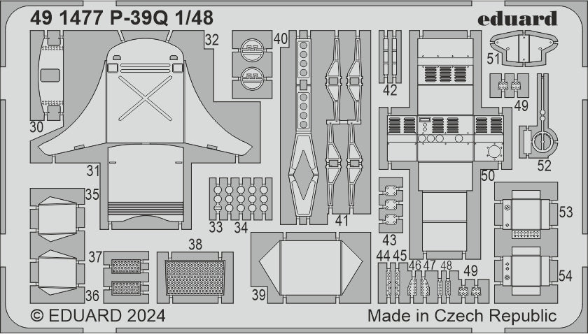 Eduard 491477 1:48 Bell P-39Q Airacobra