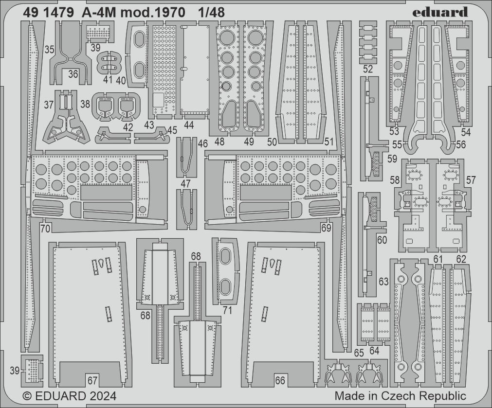 Eduard 491479 1:48 Douglas A-4M Skyhawk mod. 1970