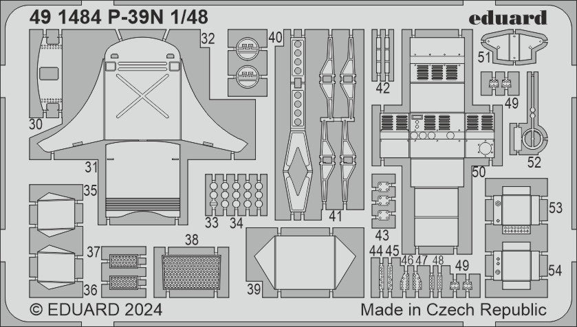 Eduard 491484 1:48 Bell P-39N Airacobra