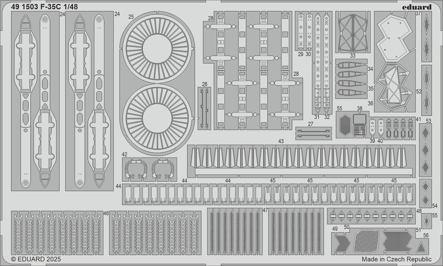 Eduard 491503 1:48 Lockheed-Martin F-35C Lightning