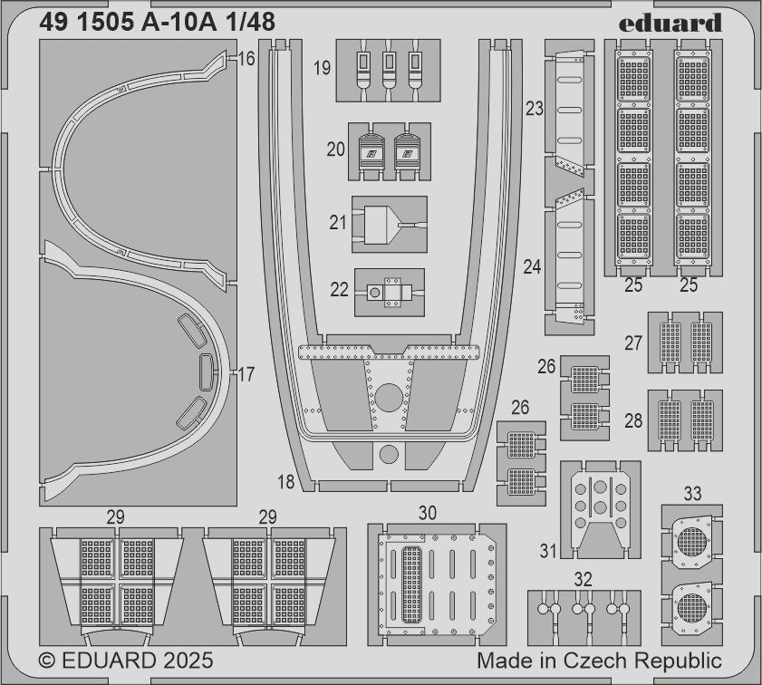 Eduard 491505 1:48 Fairchild A-10A Thunderbolt II