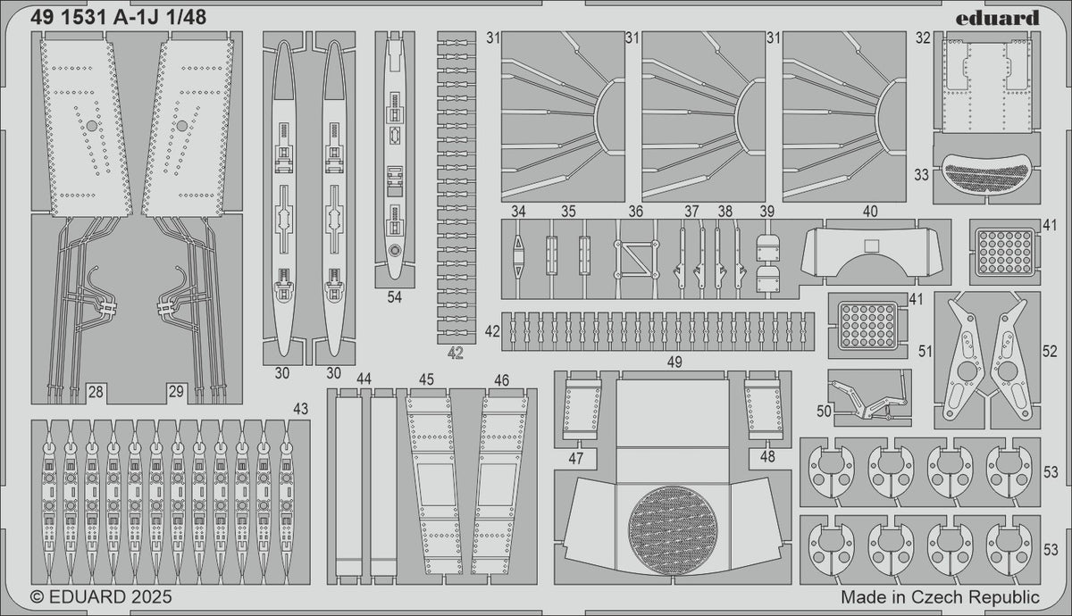 Eduard ED491531 1:48 Douglas A-1J Skyraider