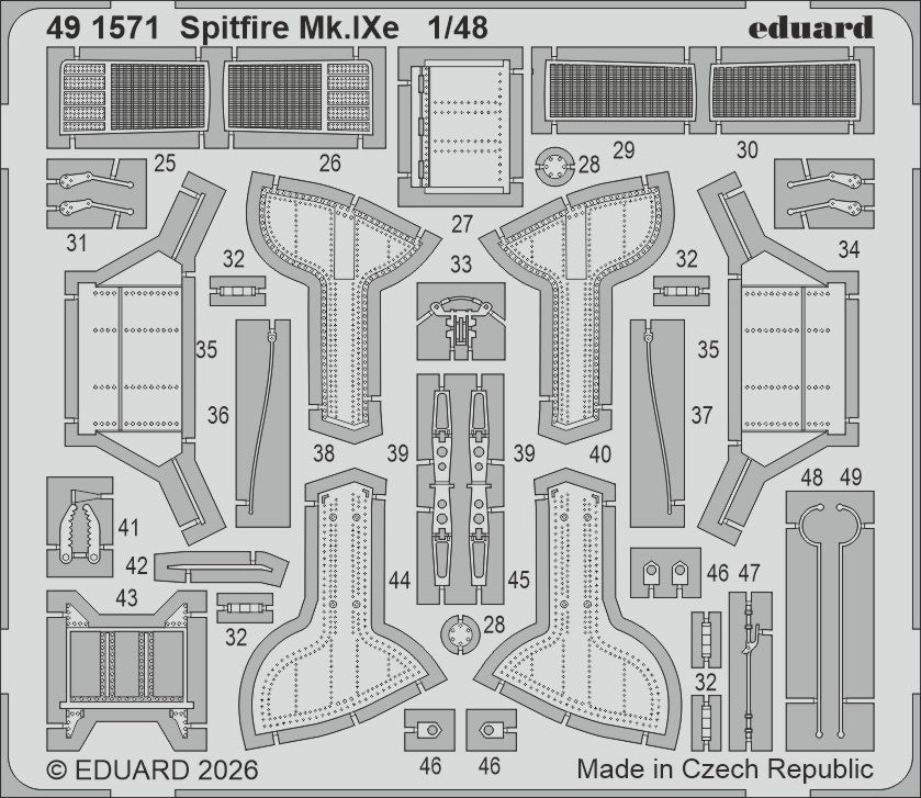 Eduard 491571 1:48 Supermarine Spitfire Mk.IXe