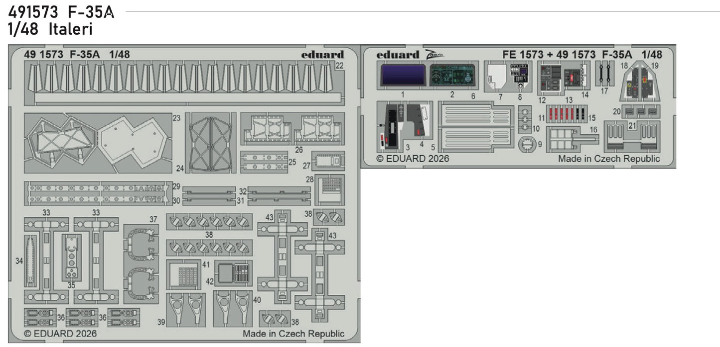 Eduard 491573 1:48 Lockheed-Martin F-35A