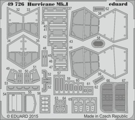 Eduard 49726 1:48 Hawker Hurricane Mk.I