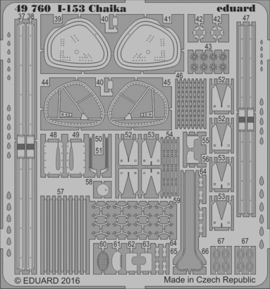 Eduard 49760 1:48 Polikarpov I-153 Chaika