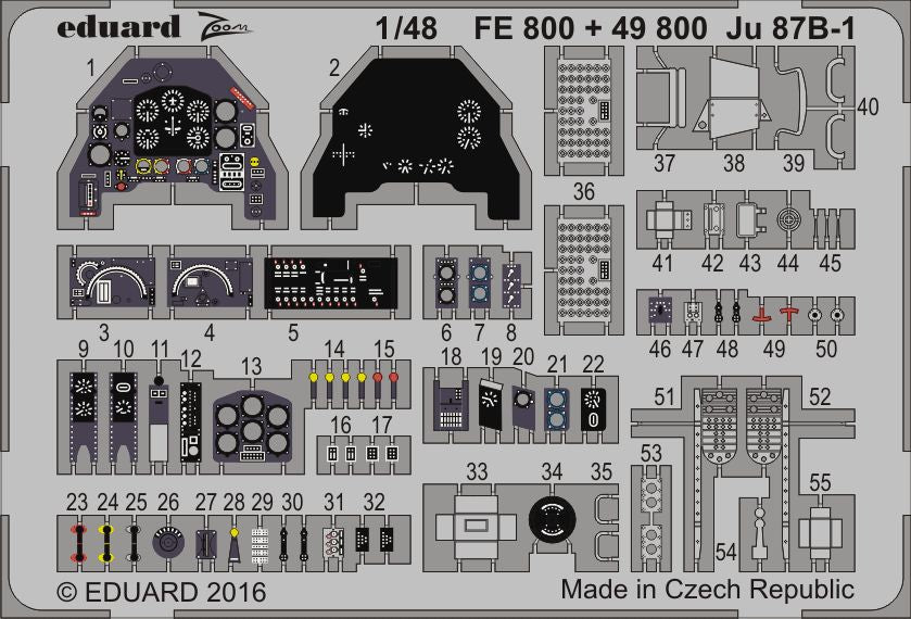 Eduard 49800 1:48 Junkers Ju-87B-1 Stuka