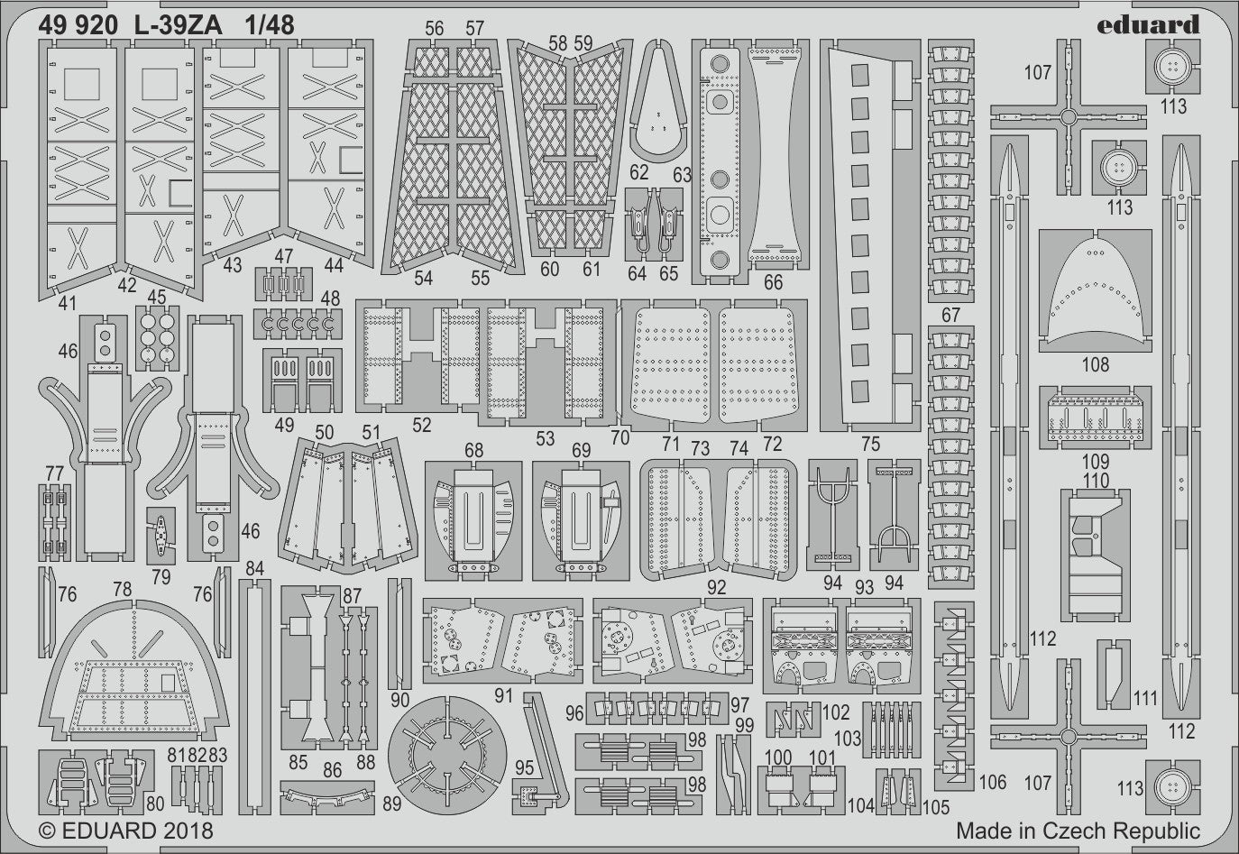 Eduard 49920 1:48 Aero L-39ZA