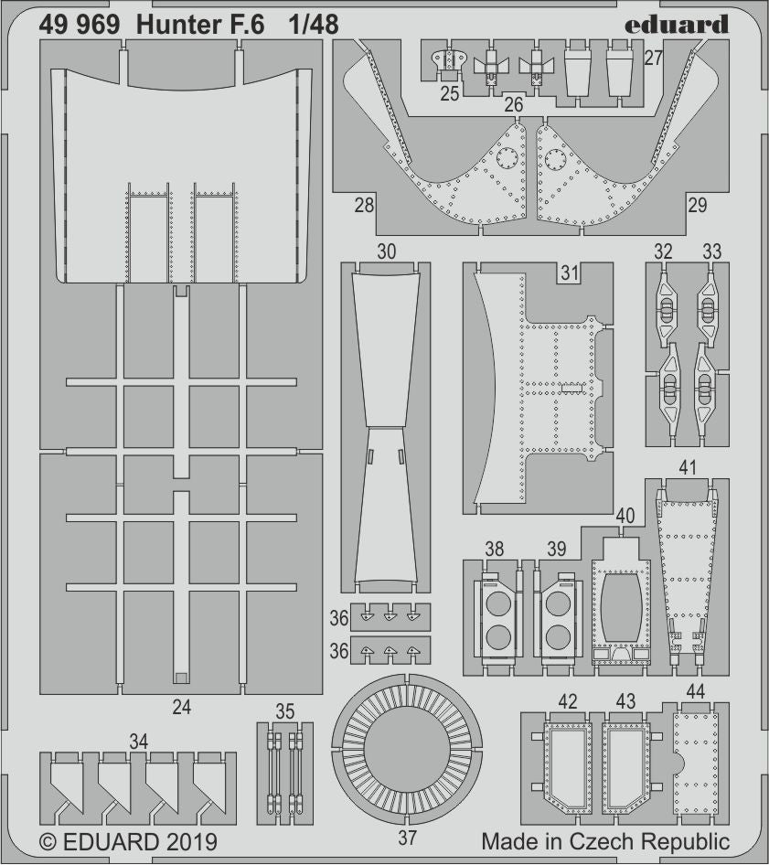 Eduard 49969 1:48 Hawker Hunter F.6