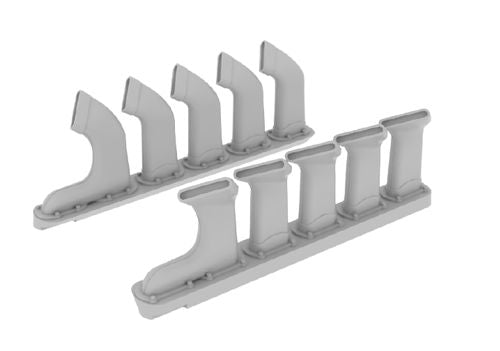 Eduard Brassin 632066 1:32 de Havilland Mosquito Mk.VI exhaust stacks
