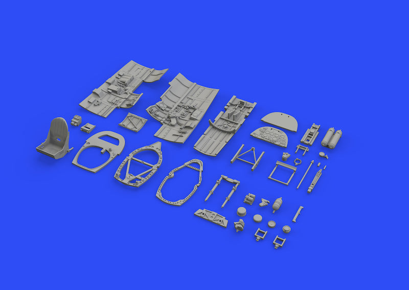 Eduard Brassin 632131 1:32 Supermarine Spitfire Mk.IXc cockpit