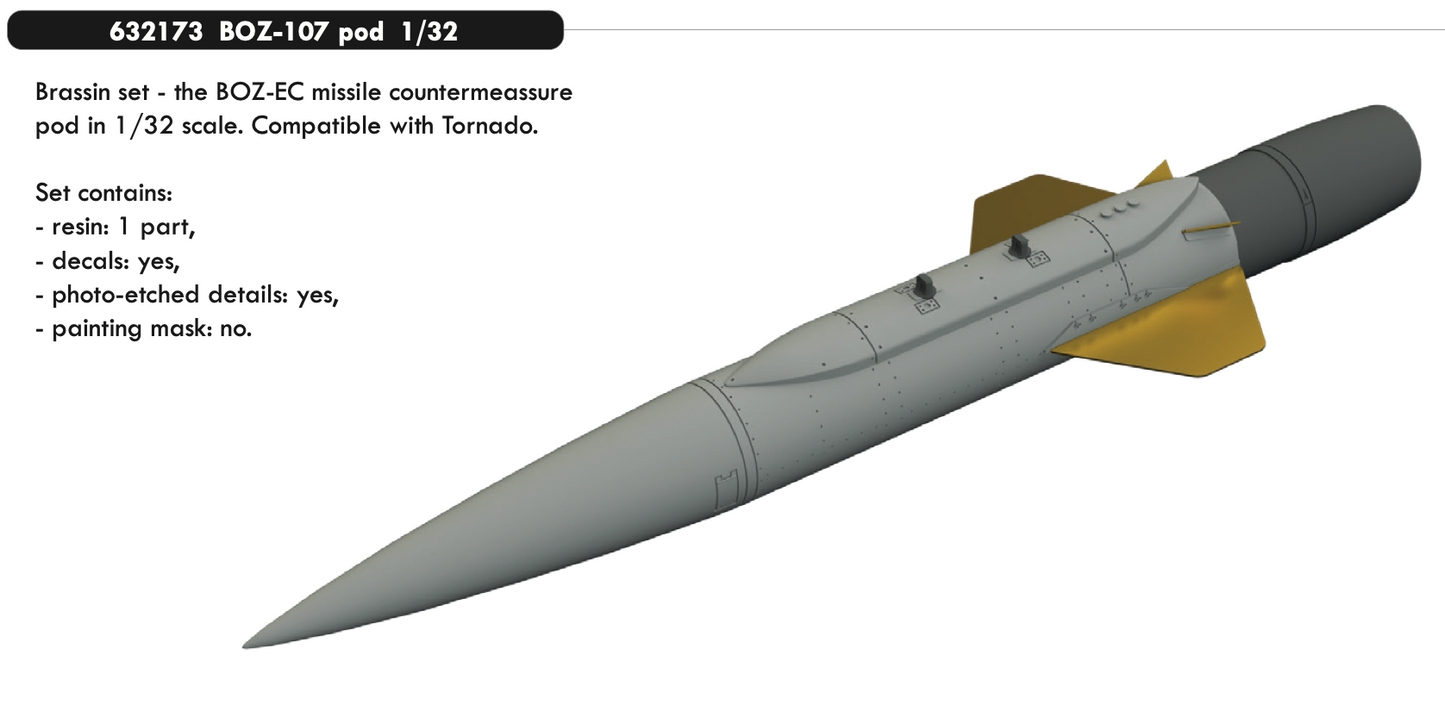 Eduard Brassin 632173 1:32 BOZ-107 pod