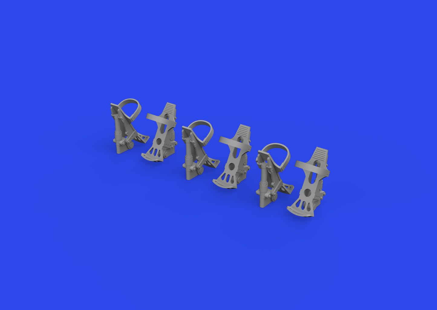 Eduard Brassin 632191 1:32 Luftwaffe rudder pedals