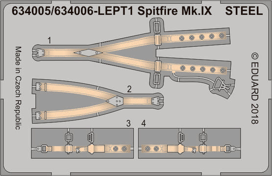 Eduard Brassin 634005 1:32 Supermarine Spitfire Mk.IXc early LooK