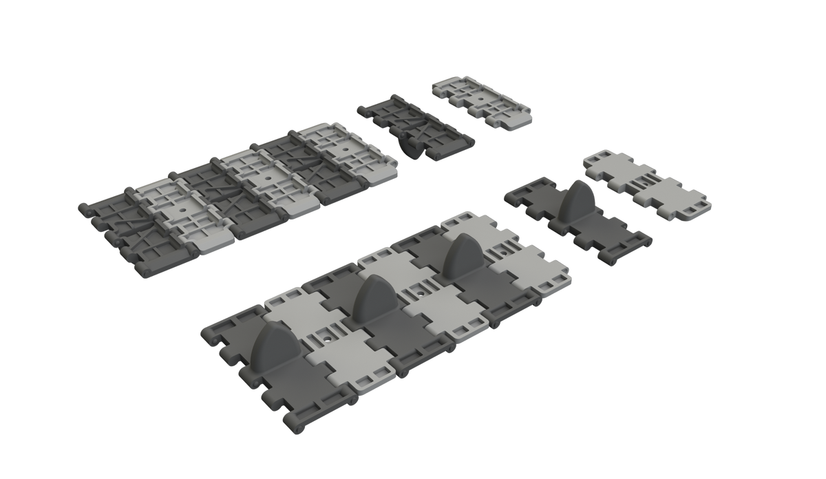 Eduard Brassin 635063 1:35 Russian T-34 'V' pattern tracks 3D-printed