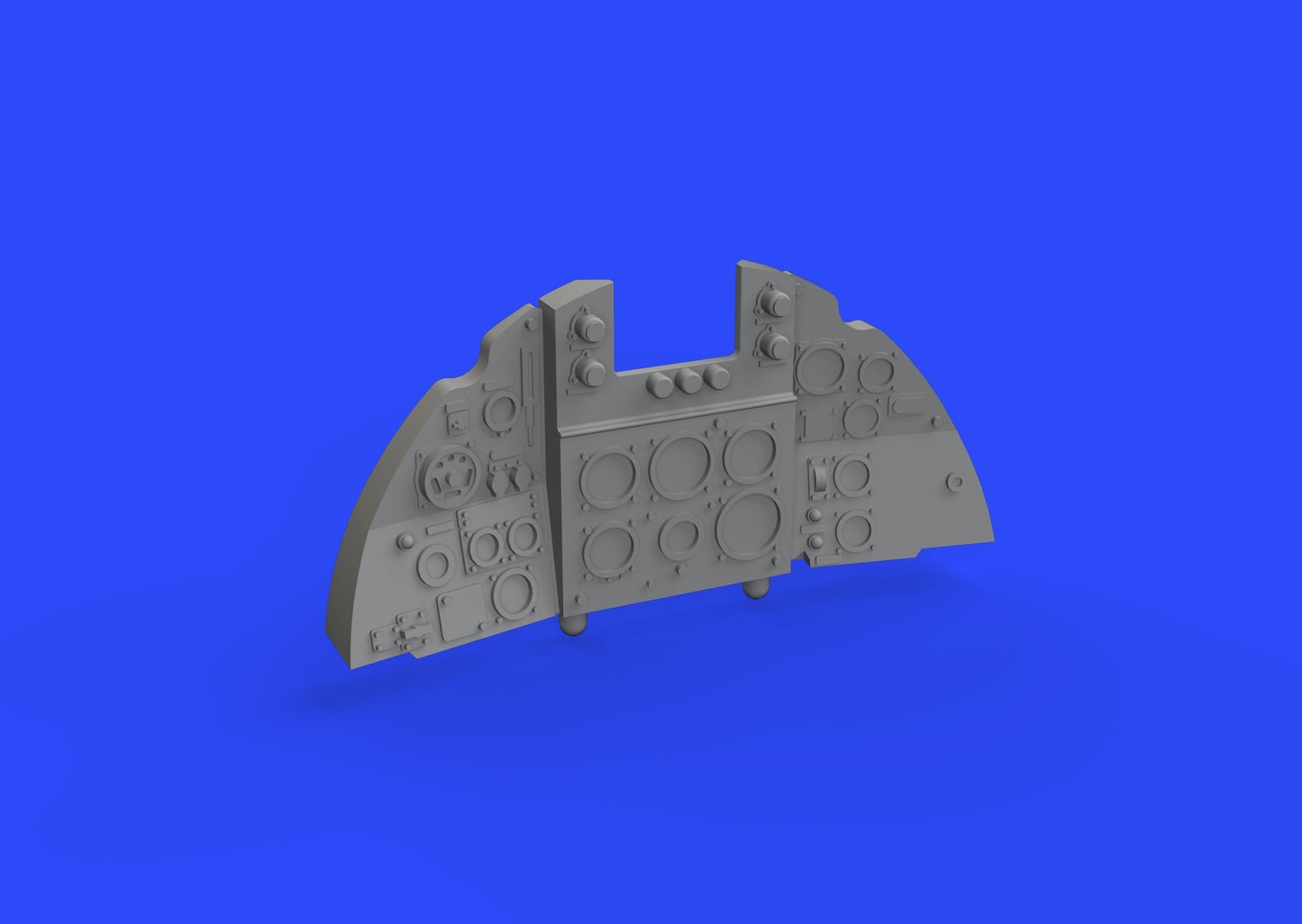 Eduard Brassin 644006 1:48 Hawker Tempest Mk.V LooK resin and photo-etched instrument panel