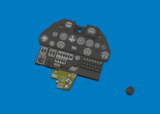 Eduard Brassin 644295 1:48 Curtiss P-40E Warhawk LööK