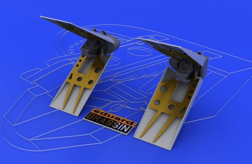 Eduard Brassin 648039 1:48 General-Dynamics/Lockheed-Martin F-16 air brakes