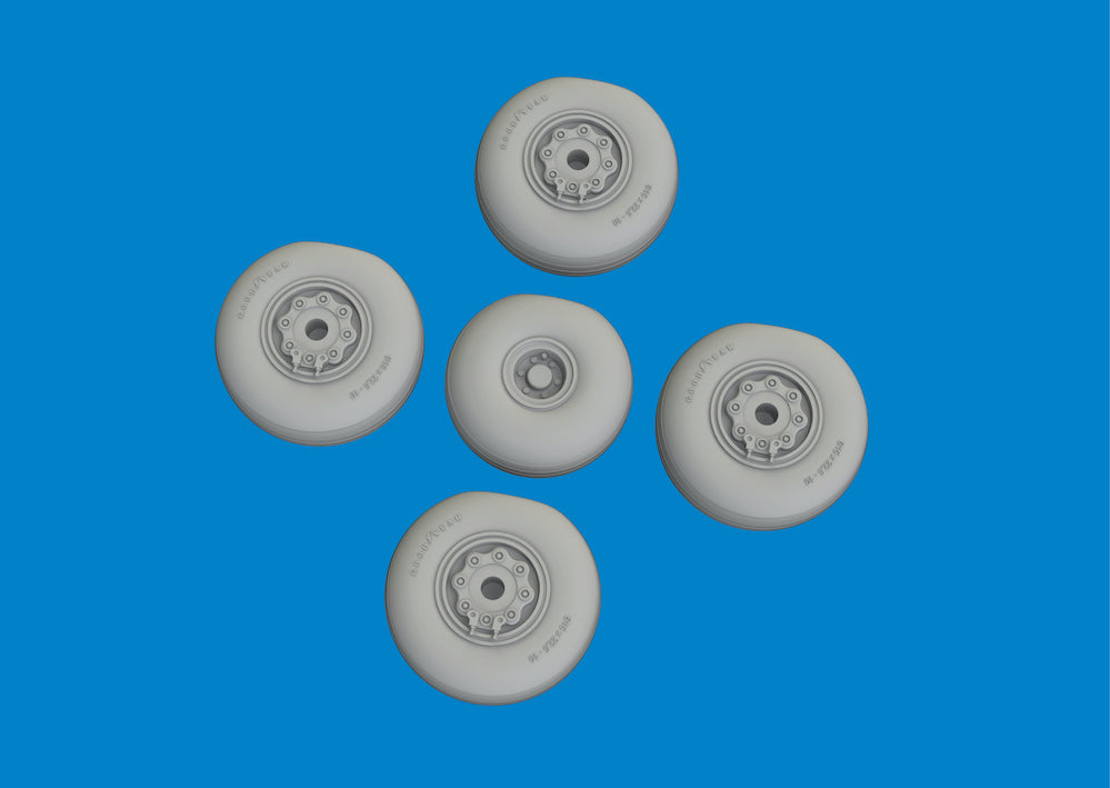Eduard Brassin 6481138 1:48 Sepecat Jaguar GR.1 / GR.1A Wheels