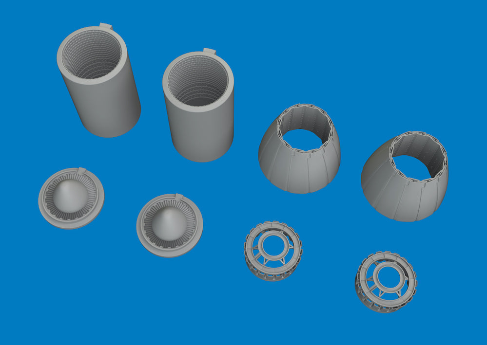 Eduard Brassin 6481218 1:48 Lockheed-Martin F/A-18A/F/A-18C Exhaust Nozzles PRINT