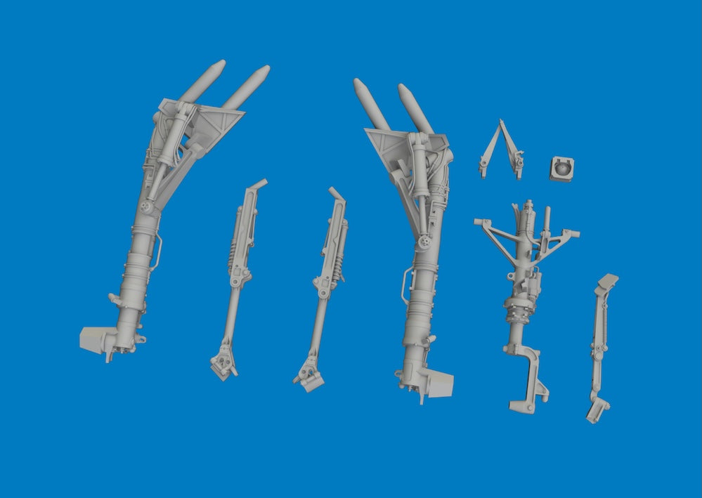 Eduard Brassin 6481219 1:48 Lockheed-Martin F-35A undercarriage legs 3D-printed