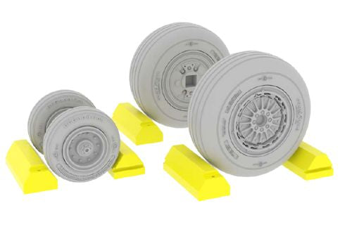 Eduard Brassin 648142 1:48 F-4C Phantom wheels with weighted tyre effect