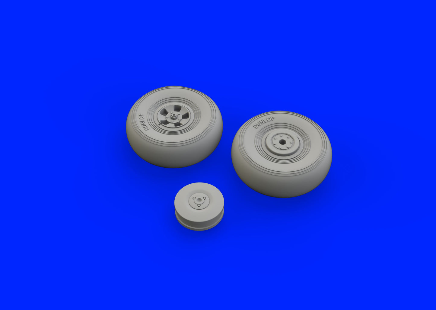 Eduard Brassin 648420 1:48 Hawker Tempest Mk.V early late wheels with weighted tyre effect
