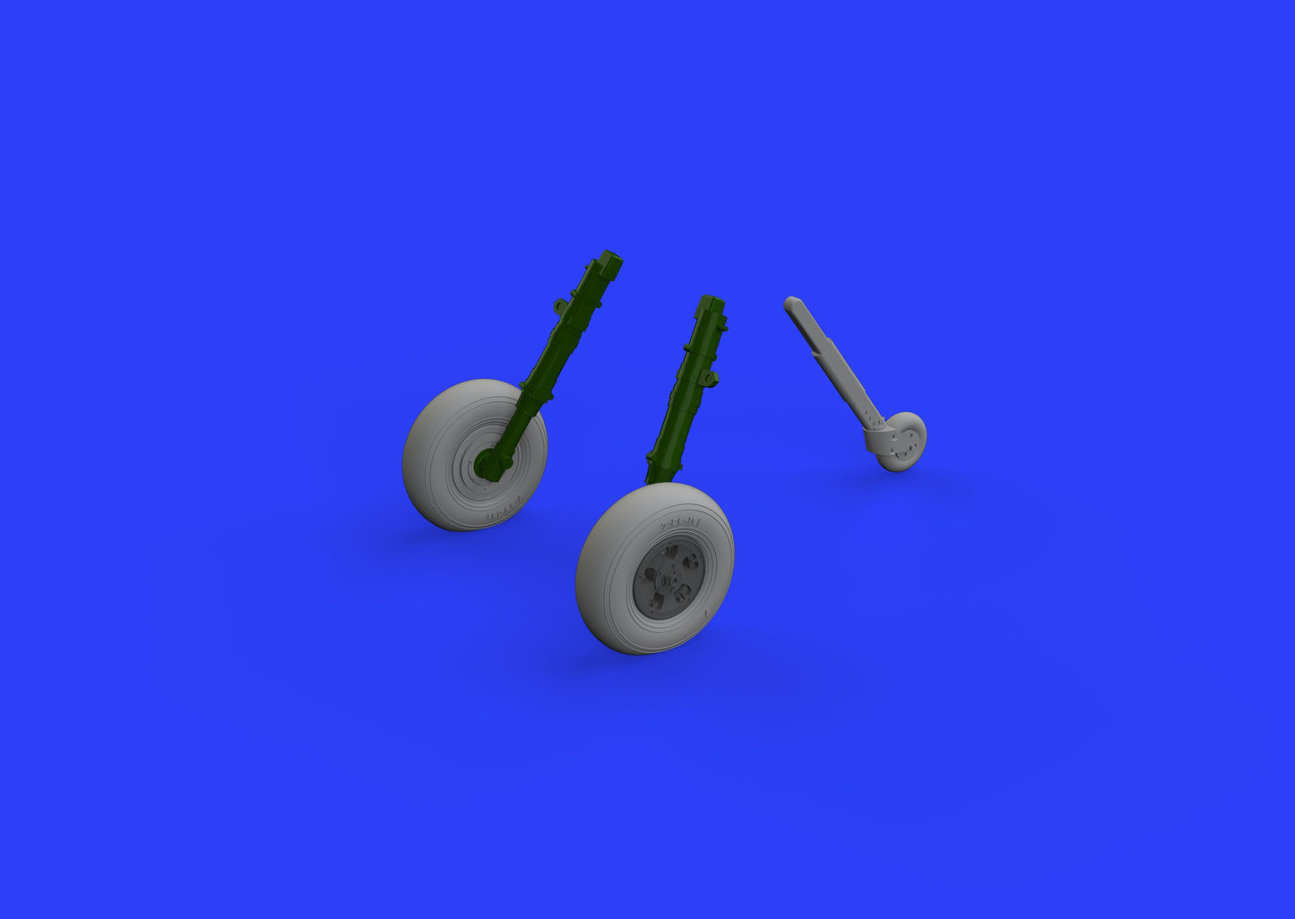 Eduard Brassin 648455 1:48 Supermarine Spitfire Mk.1 wheels with weighted tyre effect