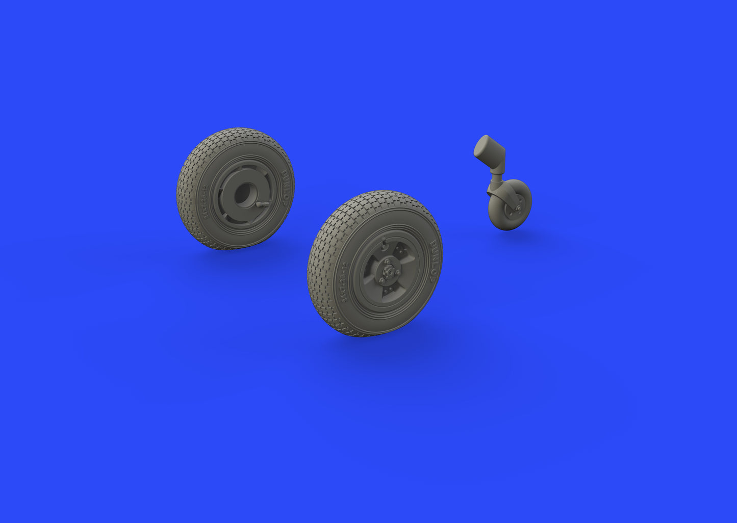 Eduard Brassin 648469 1:48 Supermarine Spitfire Mk.XIV wheels - 3spoke