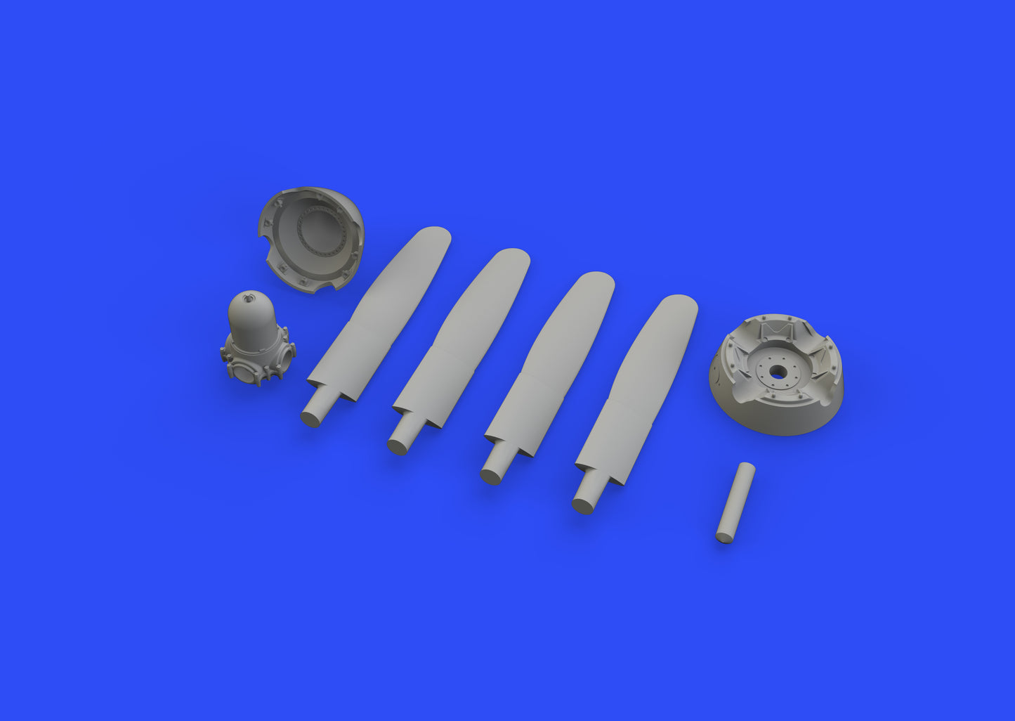 Eduard Brassin 648487 1:48 North-American P-51D-5 Mustang Hamilton Standard propeller