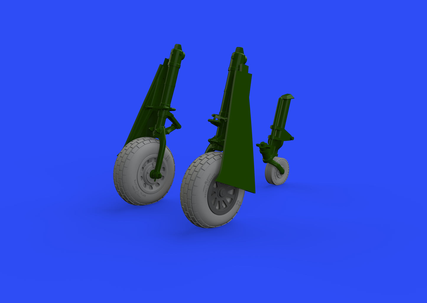 Eduard Brassin 648505 1:48 P-51D-5 Mustang wheels