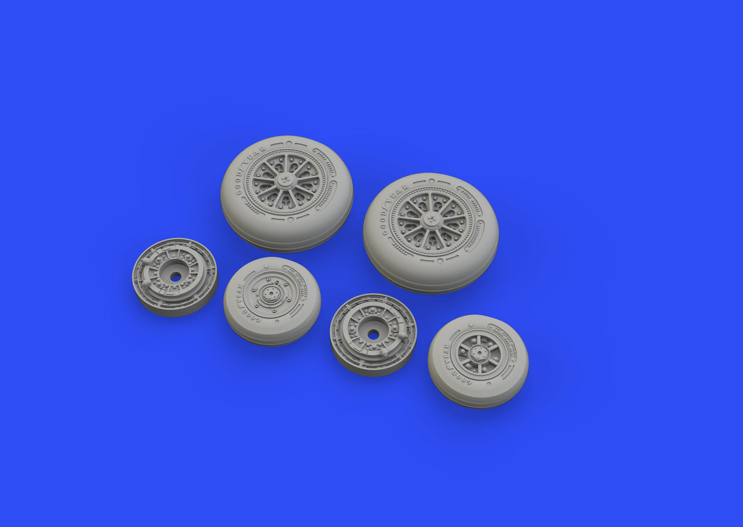 Eduard Brassin 648524 1:48 Lockheed F-104G Starfighter late wheels