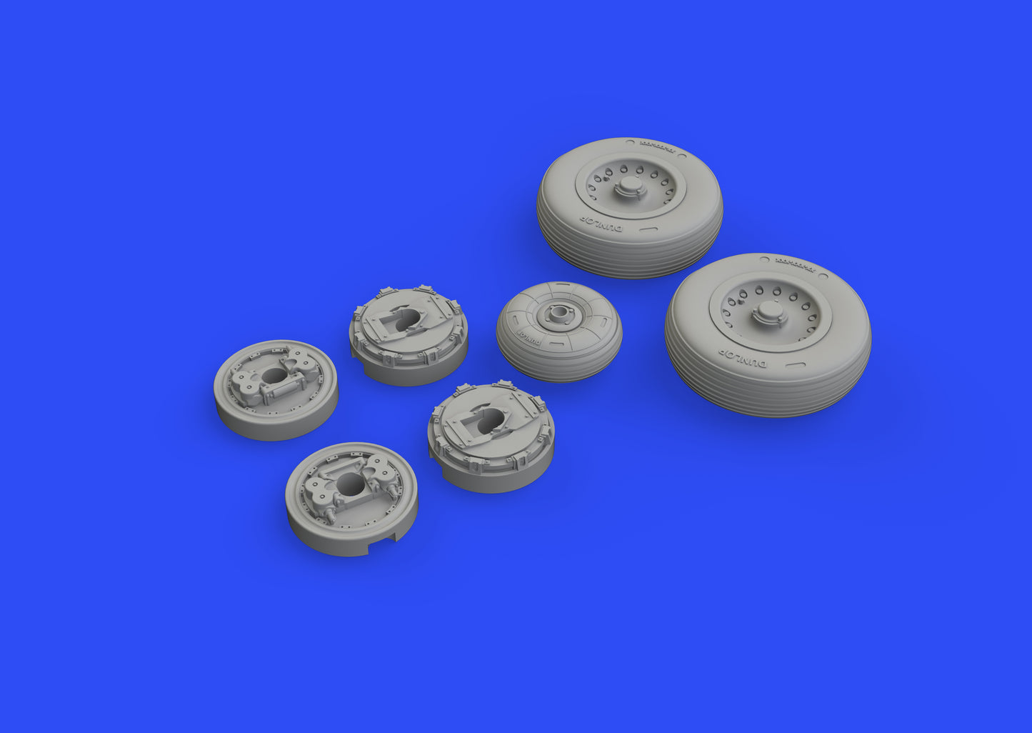 Eduard Brassin 648541 1:48 Dassault Mirage IIIC wheels