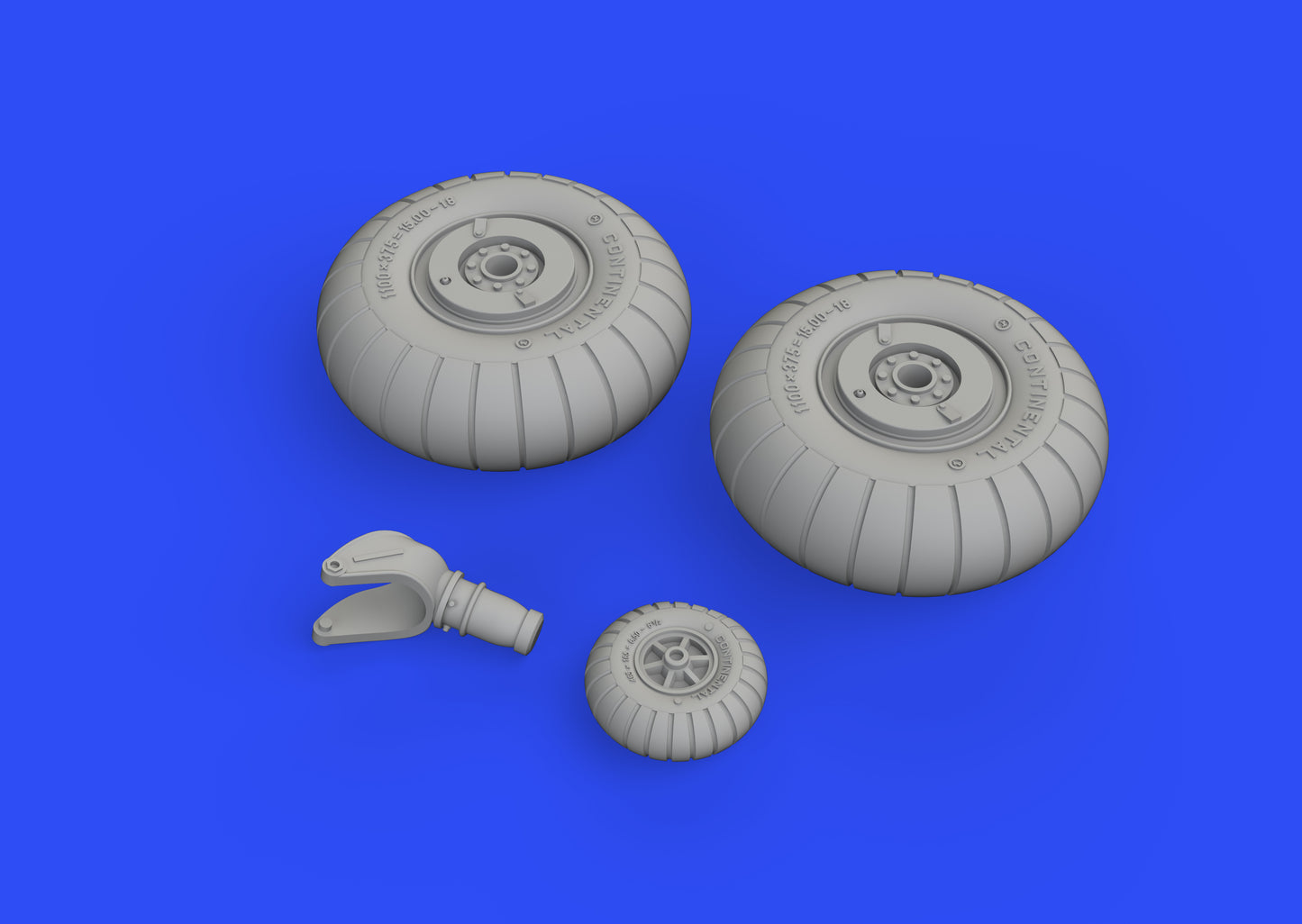 Eduard Brassin 648542 1:48 Heinkel He-111H-6 early wheels with weighted tyre effect