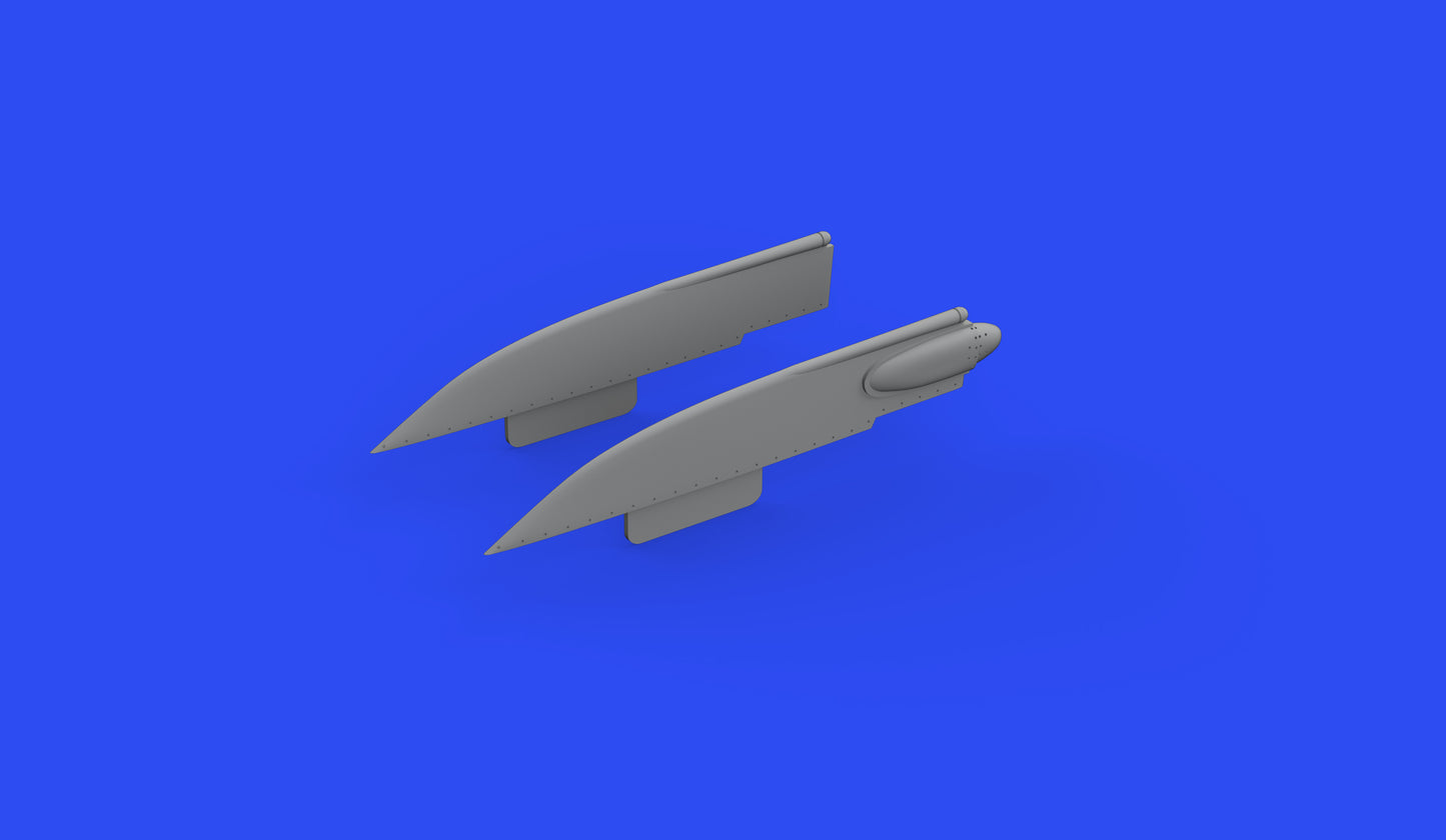 Eduard Brassin 648704 1:48 McDonnell F-4B Phantom fin caps 3D-printed