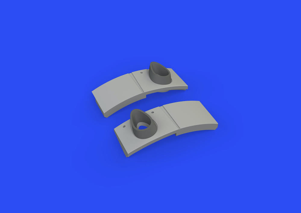 Eduard Brassin 648721 1:48 Mitsubishi A6M2 Zero Model 11 exhausts early