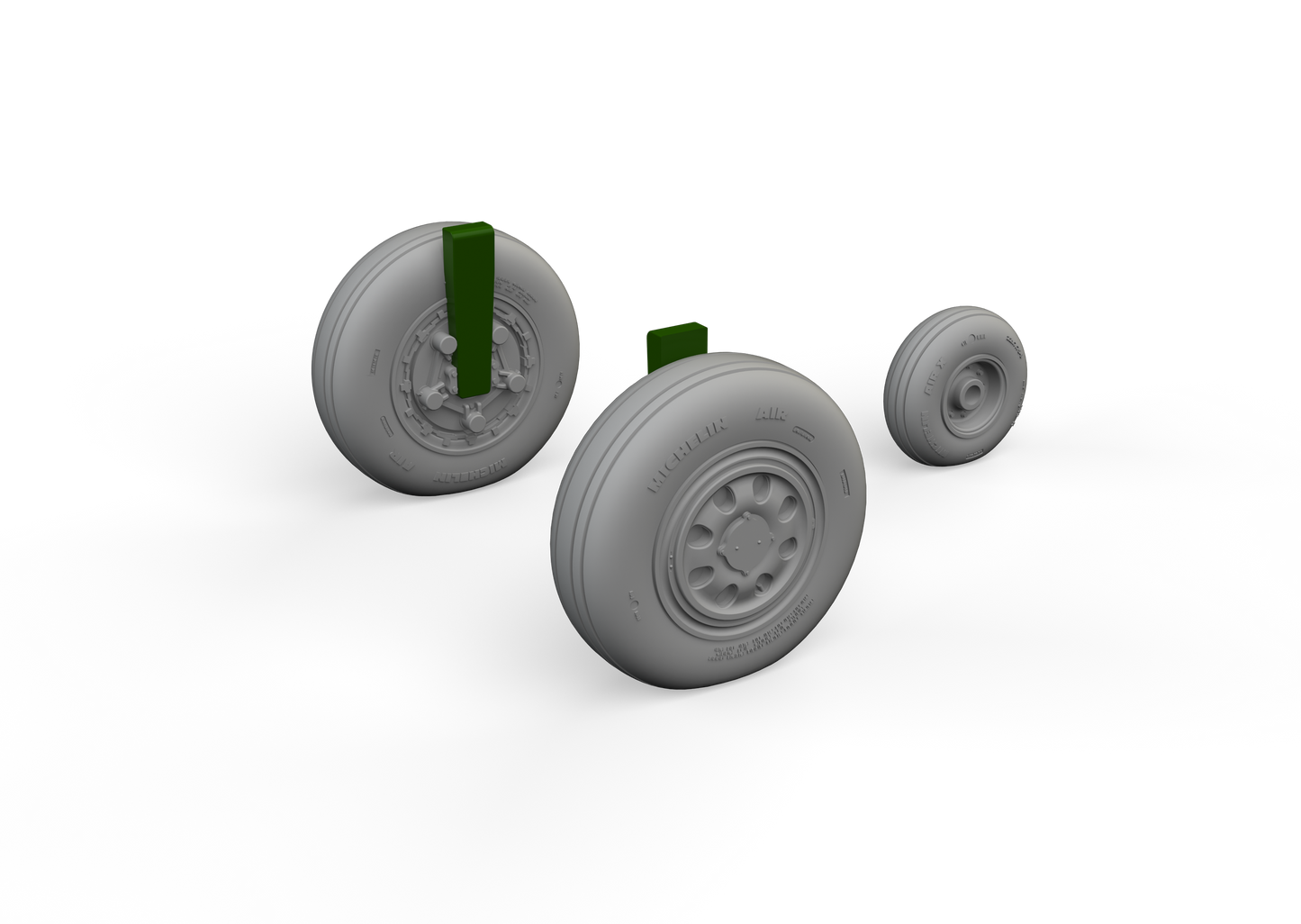 Eduard Brassin 648745 1:48 McDonnell F-15E Eagle /I/K wheels