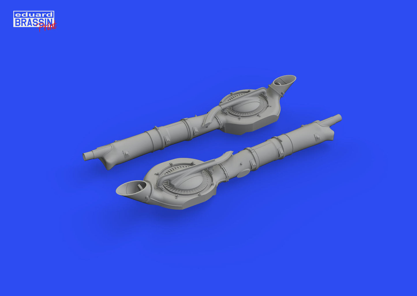 Eduard Brassin 648791 1:48 P-38J Lightning superchargers to be used with Tamiya