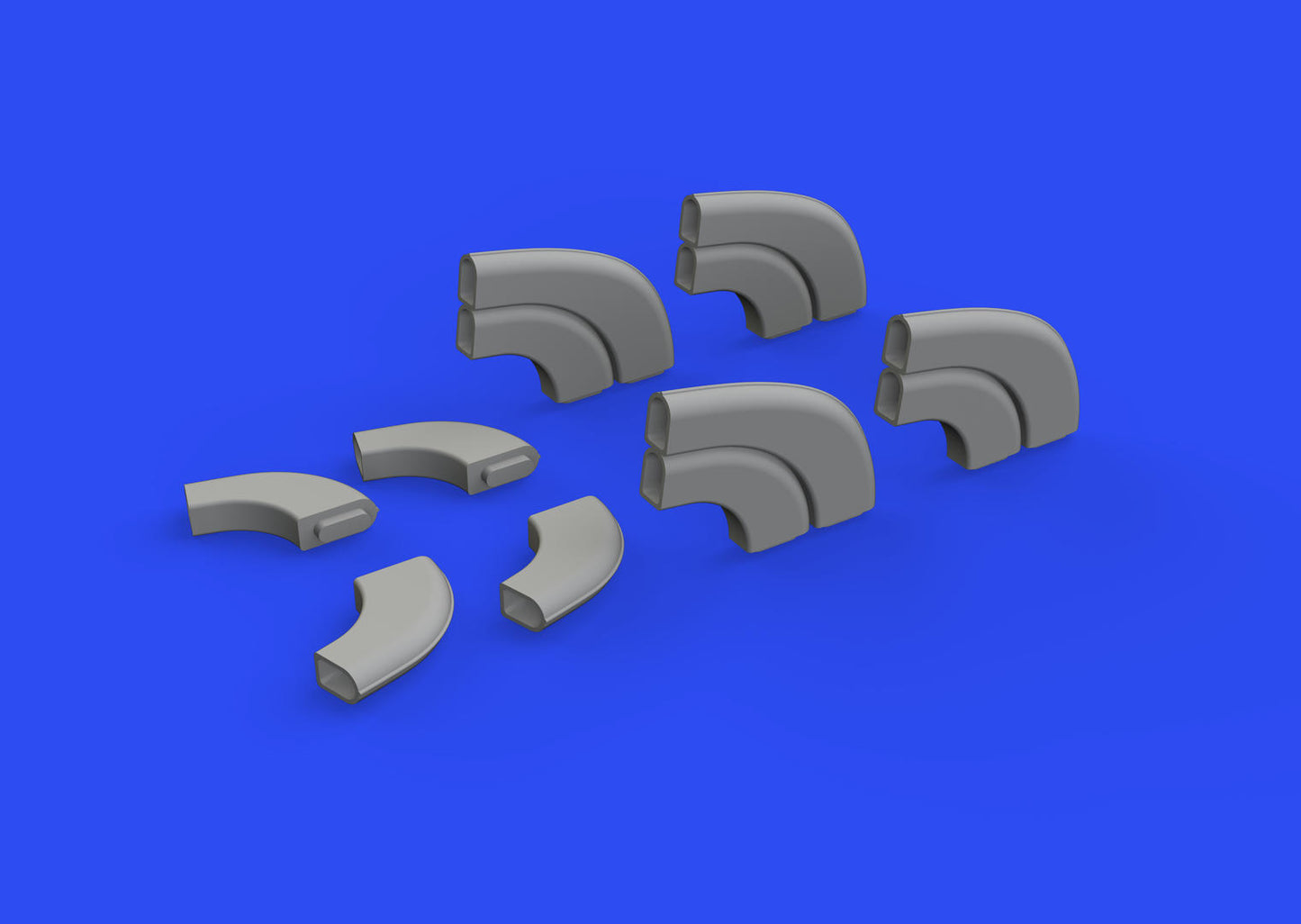Eduard Brassin 648805 1:48 Yakovlev Yak-9D exhaust stacks