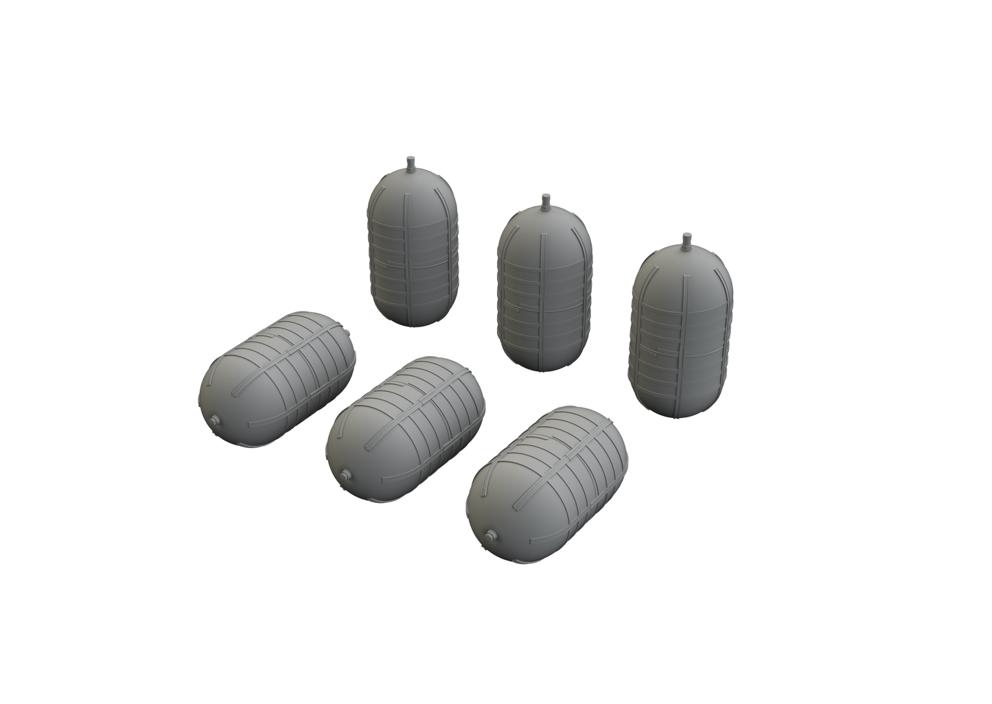 Eduard Brassin 648810 1:48 WWII USAAF oxygen tank G-1 3D-printed