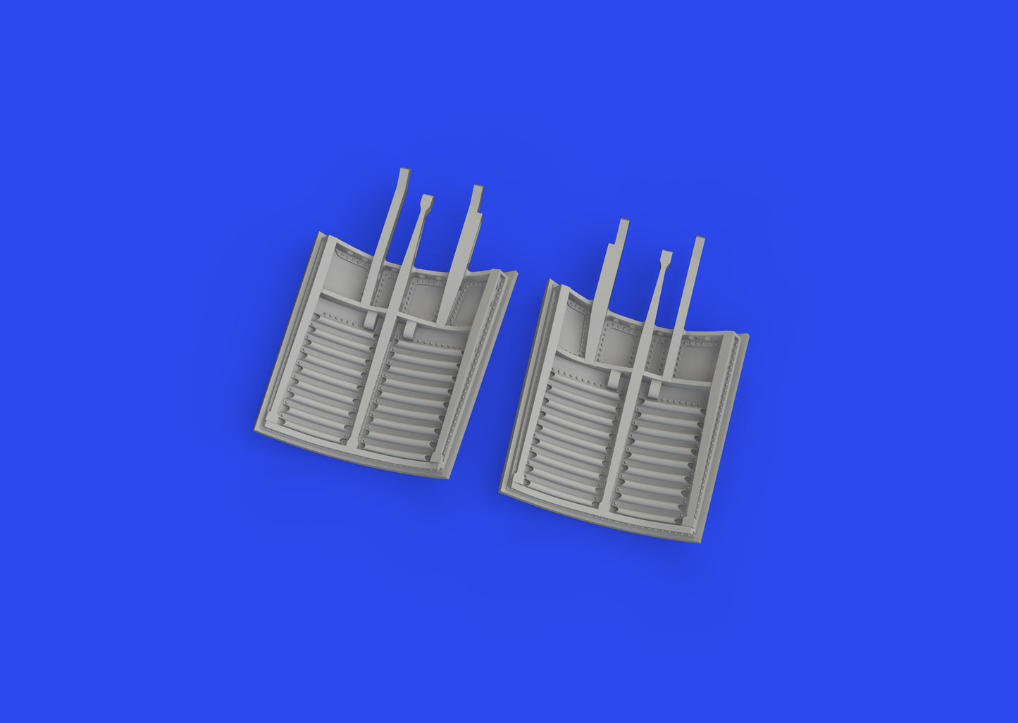 Eduard Brassin 648891 1:48 F-104A/C airbrakes to be used with Eduard and Kinetic