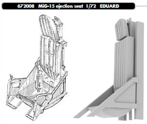 Eduard Brassin 672008 1:72 Mikoyan MiG-15 ejection seat