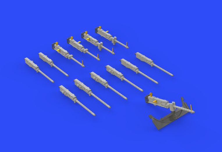 Eduard Brassin 672132 1:72 B-17G guns Flying Fortress for Airfix