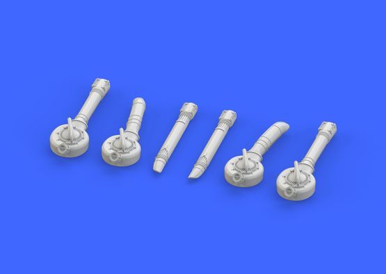 Eduard Brassin 672133 1:72 B-17G Flying Fortress turbochargers to be used with Airfix