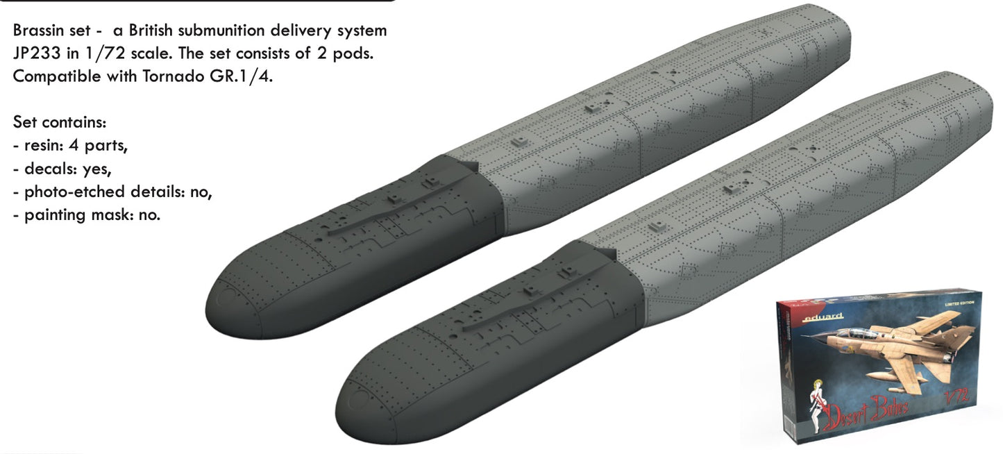 Eduard Brassin 672271 1:72 JP233 dispenser