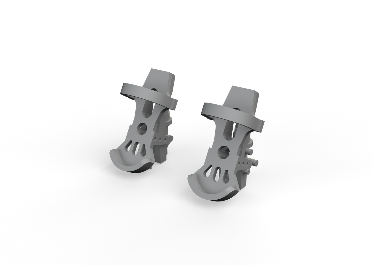 Eduard Brassin 672292 1:72 Luftwaffe rudder pedals 3D-printed