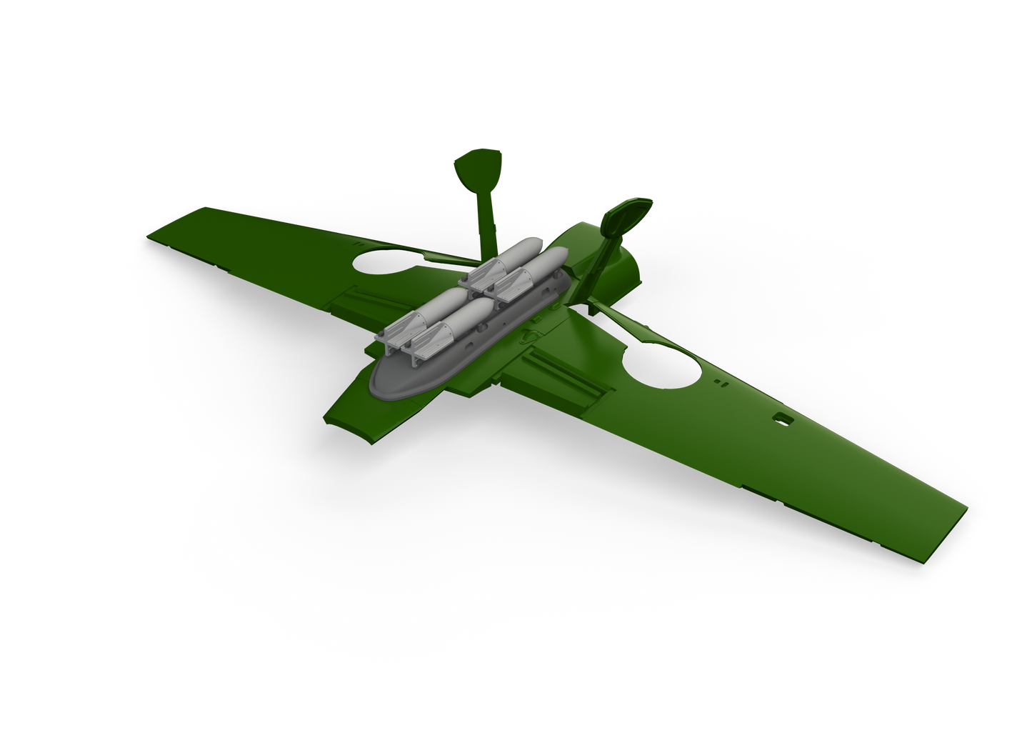 Eduard Brassin 672293 1:72 Avia S-199 4xETC 50 rack with bombs