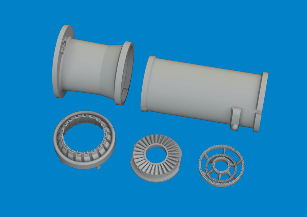 Eduard Brassin 672414 1:72 Mikoyan MiG-21bis Exhaust Nozzle 3D-Printed