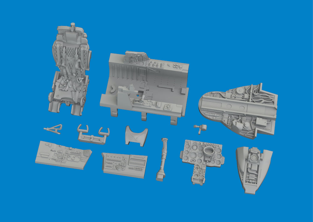 Eduard Brassin 672415 1:72 Mikoyan MiG-21bis Cockpit 3D-Printed