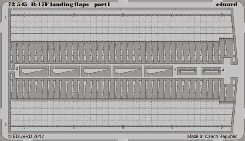 Eduard 72545 1:72 Boeing B-17F Flying Fortress landing flaps